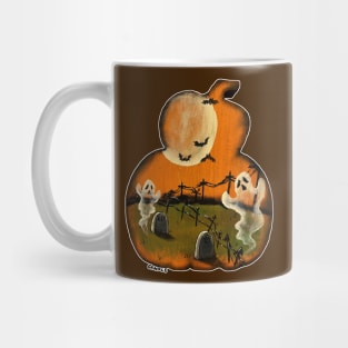 Ghostly Graveyard Mug